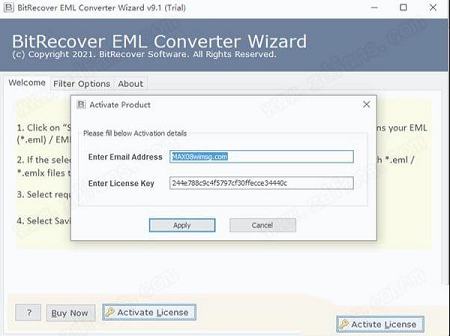 BitRecover EML Converter Wizard破解补丁下载-BitRecover EML Converter Wizardv9.1.0中文破解版