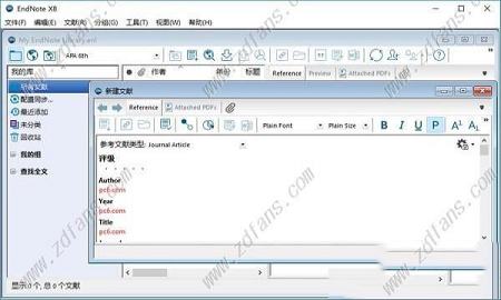endnote x8
