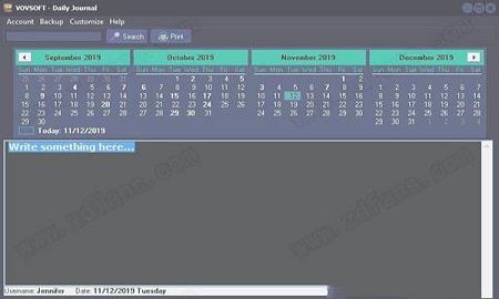VovSoft Daily Journal下载-VovSoft Daily Journalv5.7.0中文破解版