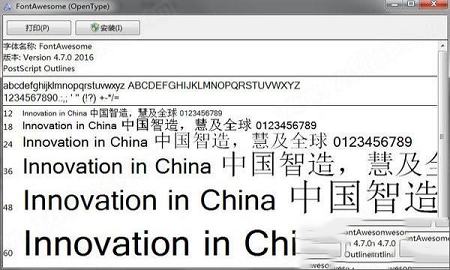 Font Awesome
