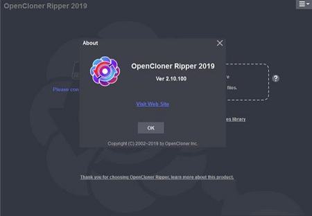 翻录和转换软件下载-OpenCloner Ripper 2019破解版