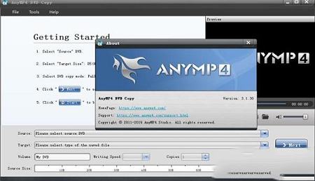 -AnyMP4 DVD Copy(DVD拷贝软件)v3.1.30破解版(附破解补丁和教程)