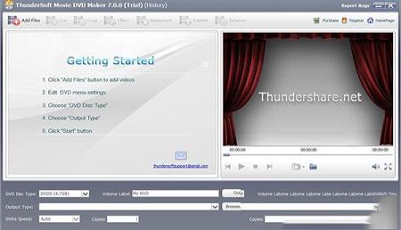 -ThunderSoft Movie DVD Makerv7.0.0破解版