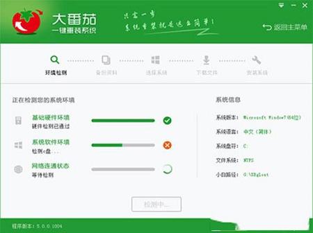 -大番茄一键重装系统v2.0.3.213官方版