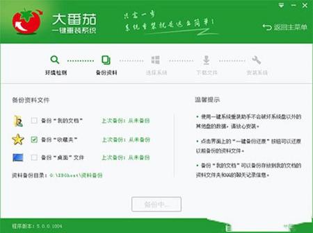 -大番茄一键重装系统v2.0.3.213官方版