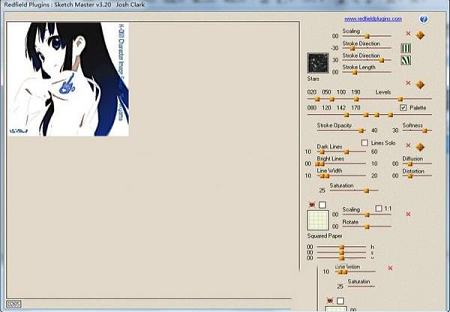 Adobe PhotoShop的插件工具下载-Redfield.Sketch.Masterv3.35绿色版