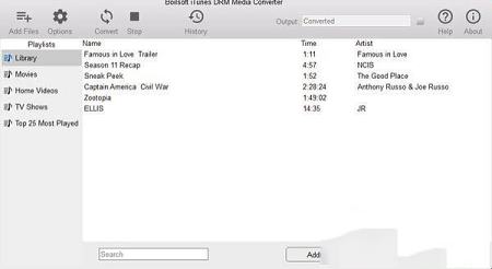 DRM媒体视频转换工具下载-Boilsoft iTunes DRM Media Converterv1.5.4官方版