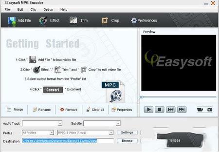 MPG视频转换器下载-4Easysoft MPG Encoderv3.2.26中文版