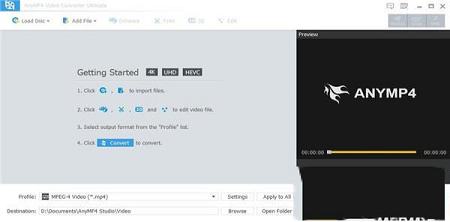 AnyMP4 Video Converter Ultimate