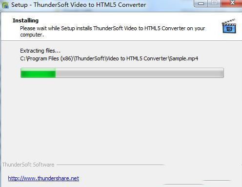 HTML5之间的转换器下载-ThunderSoft Video to HTML5 Converterv2.7.0破解版(附破解补丁和教程)