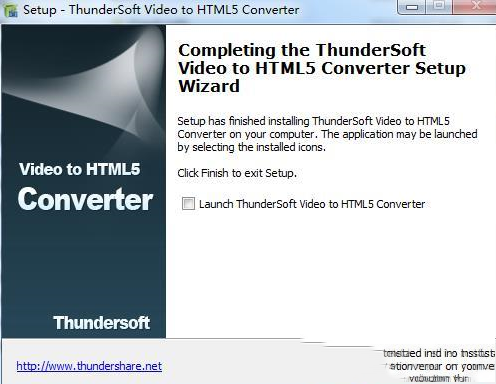 HTML5之间的转换器下载-ThunderSoft Video to HTML5 Converterv2.7.0破解版(附破解补丁和教程)