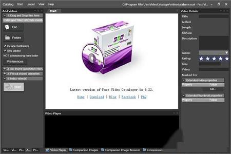 Fast Video Cataloger