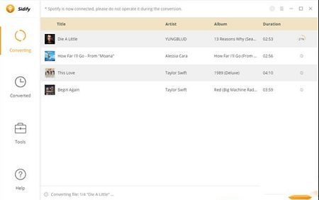 线路音乐转换器下载-NoteBurner Sidify Music Converterv2.2.1绿色破解版