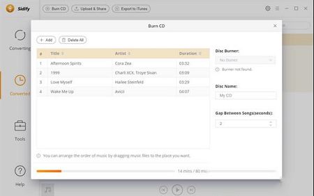 线路音乐转换器下载-NoteBurner Sidify Music Converterv2.2.1绿色破解版