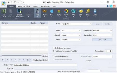 AVS Audio Converter破解版