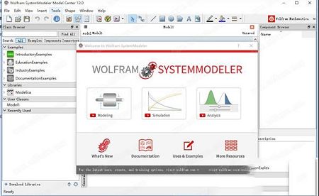 Wolfram SystemModeler破解版下载-Wolfram SystemModelerv12.0破解版