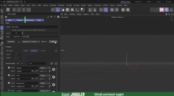 Juggler插件下载-Asset Juggler For Cinema 4D R17-R26 V1.3 免费版