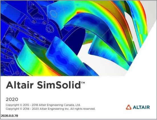 SimSolid2020破解版-Altair SimSolid 2020下载 v2020.0附安装教程