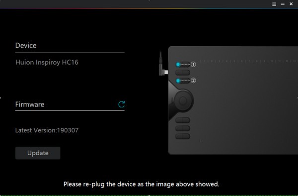 -Huion Firmware(绘王固件升级程序)下载 v2.0.0.2官方版