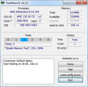 tm5内存测试软件-TestMem5(内存测试软件)下载 v0.12免费版