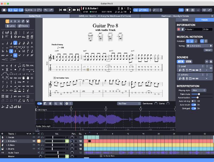 Guitar Pro8破解版-Guitar Pro 8中文免费版下载 附安装教程