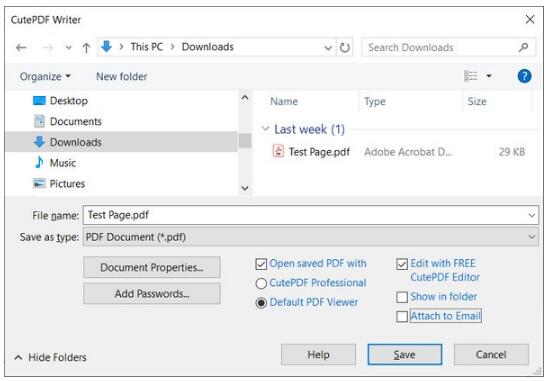 CutePDF Writer免费下载-CutePDF Writer(虚拟打印机)下载 v4.0.1.2官方版