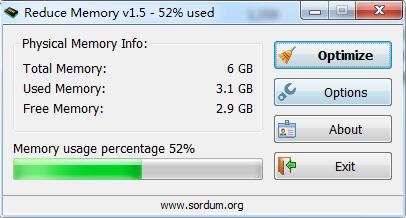 -Reduce Memory(内存整理工具)下载 v1.5免费版