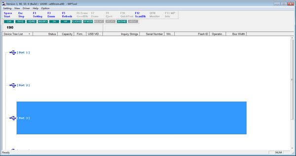 -联阳UT190量产工具(MFPT190)下载 v19.0.10免费版