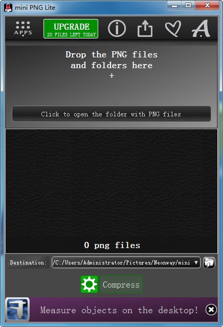mini PNG Lite下载-mini PNG Lite(PNG压缩软件)下载 v1.0官方版