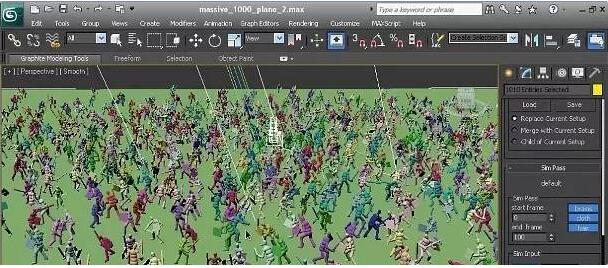 Massive Prime破解版-Massive Prime(群组模拟动画软件)下载 v4.1.18免费版