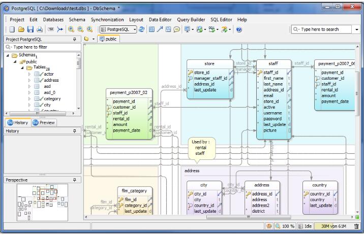 -DbSchema(数据库ER图绘制工具)下载 v8.1.8官方版