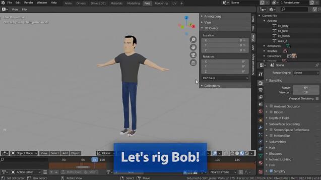 -Blender人物角色自动绑定插件(Market Auto-Rig)下载 v3.67.18免费版