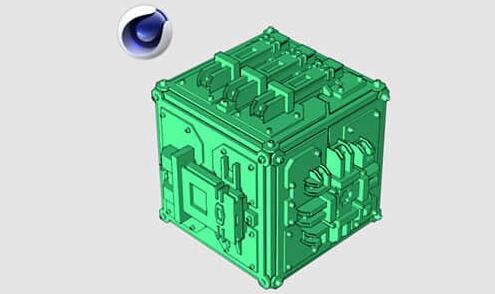 -Poly Greeble(C4D城市建筑预设插件)下载 v1.01官方版