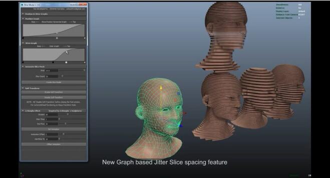 -Slice Model(Maya模型切片切割插件)下载 v2.0 官方版