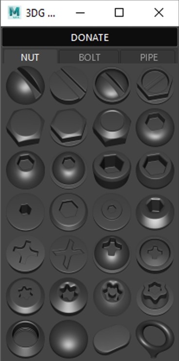 -3DG Metal Hive Rar(Maya放置插件)下载 v1.0.0免费版