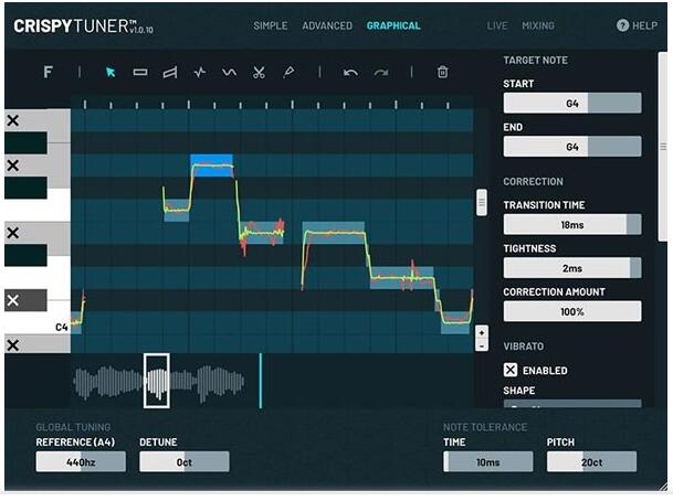 CrispyTuner插件-CrispyTuner(人声调音插件)下载 v1.0.12免费版