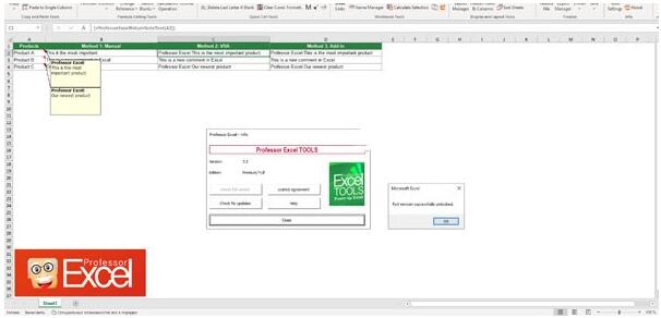 -Professor Excel Tools(Excel辅助插件)下载 v3.0免费版