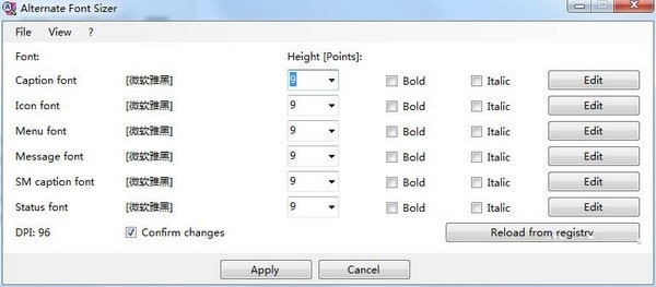 -Alternate FontSizer(Win10字体修复工具)下载 v1.290免费版