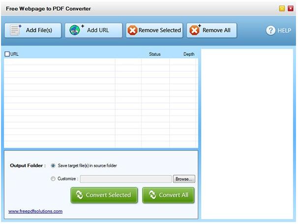 -Free Webpage to PDF Converter(网页转PDF软件)下载 v1.0官方版