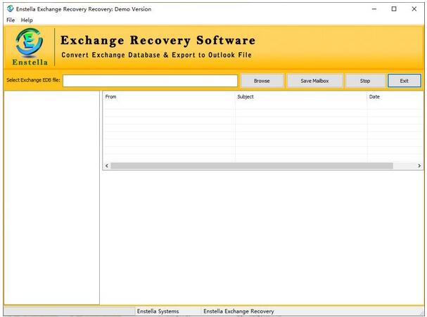 -Enstella Exchange Recovery(EDB转PST恢复工具)下载 v8.7官方版