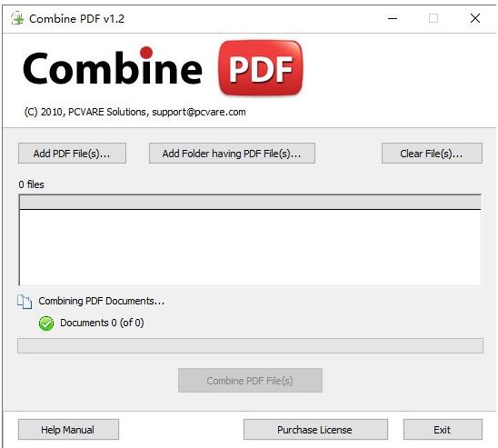 -PCVARE Combine PDF(PDF合并软件)下载 v2.1.0.0官方版