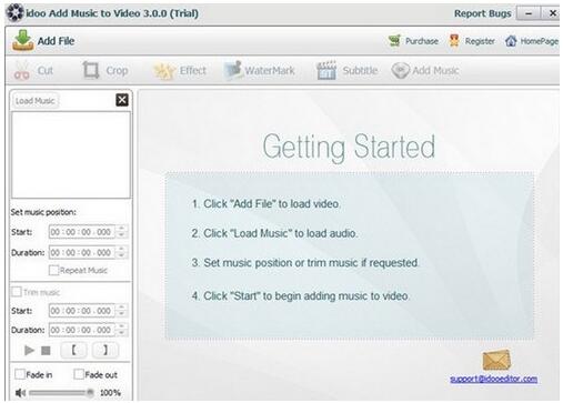 -idoo Add Music to Video(视频添加音乐软件)下载 v3.0.0官方版