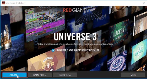 -Red Giant Universe(红巨人群集特效插件)下载 v3.3.1官方版