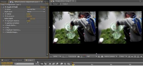 -Frischluft Lenscare(AE景深模糊插件)下载 v1.50官方版