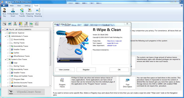 R-Wipe&Clean下载-R-Wipe&Clean(磁盘清理工具)下载 v20.0.2306绿色版