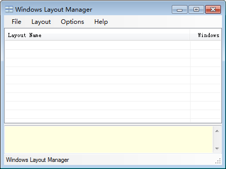 -Windows Layout Manager(窗口布局保存工具)下载 v1.1.0.0官方版