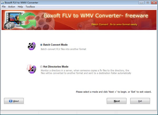 -Boxoft Free FLV to WMV Converter(FLV到WMV转换器)下载 v1.0官方版