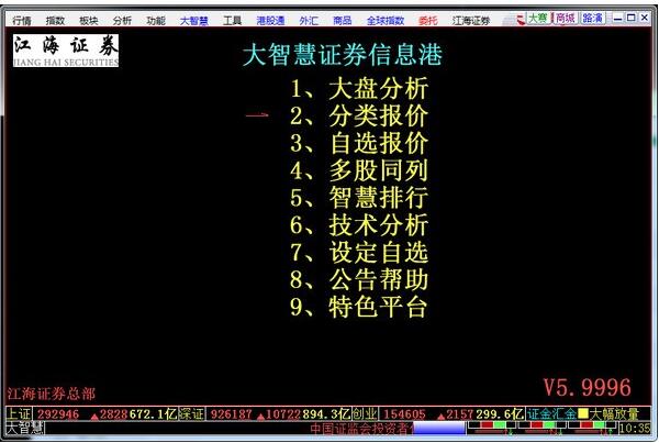 江海证券大智慧经典版官方下载-江海证券大智慧下载 v5.9997官方版