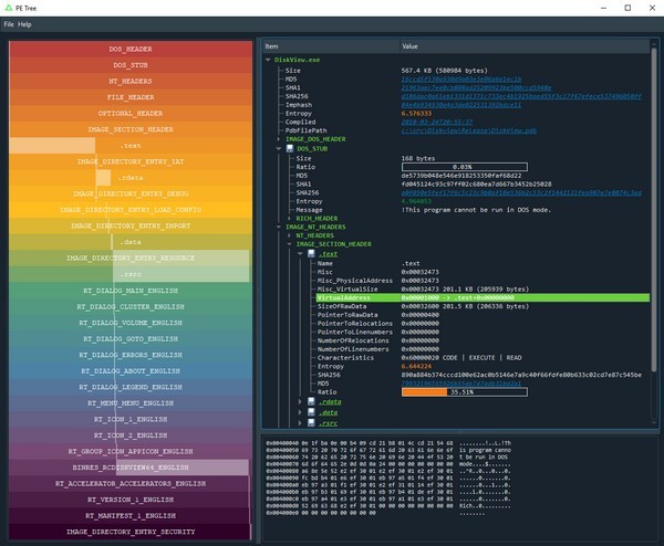 PE Tree下载-PE Tree(逆向工程工具)下载 v1.0.27官方版