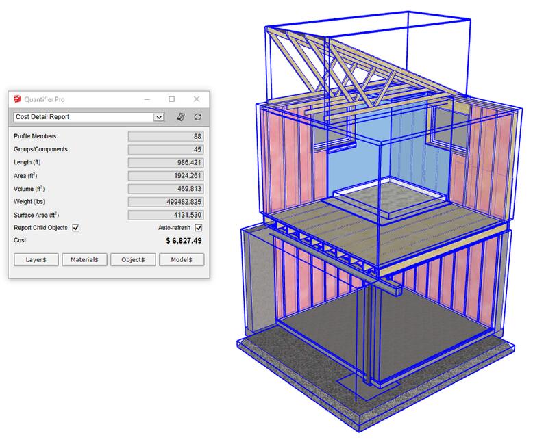 -Quantifier Pro(sketchup模型算量插件)下载 v1.0.5汉化版